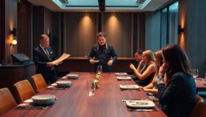immersive dining experience