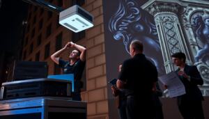 projection mapping projector